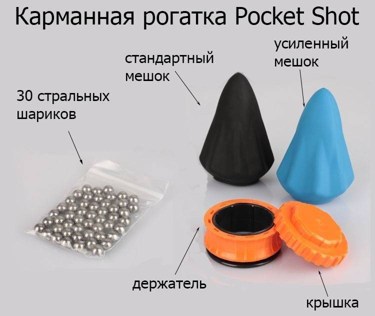  Рогатка Pocket Shot Комплект 1