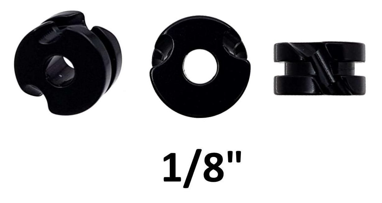 Пип-сайт алюминиевый 1/8 (Черный)