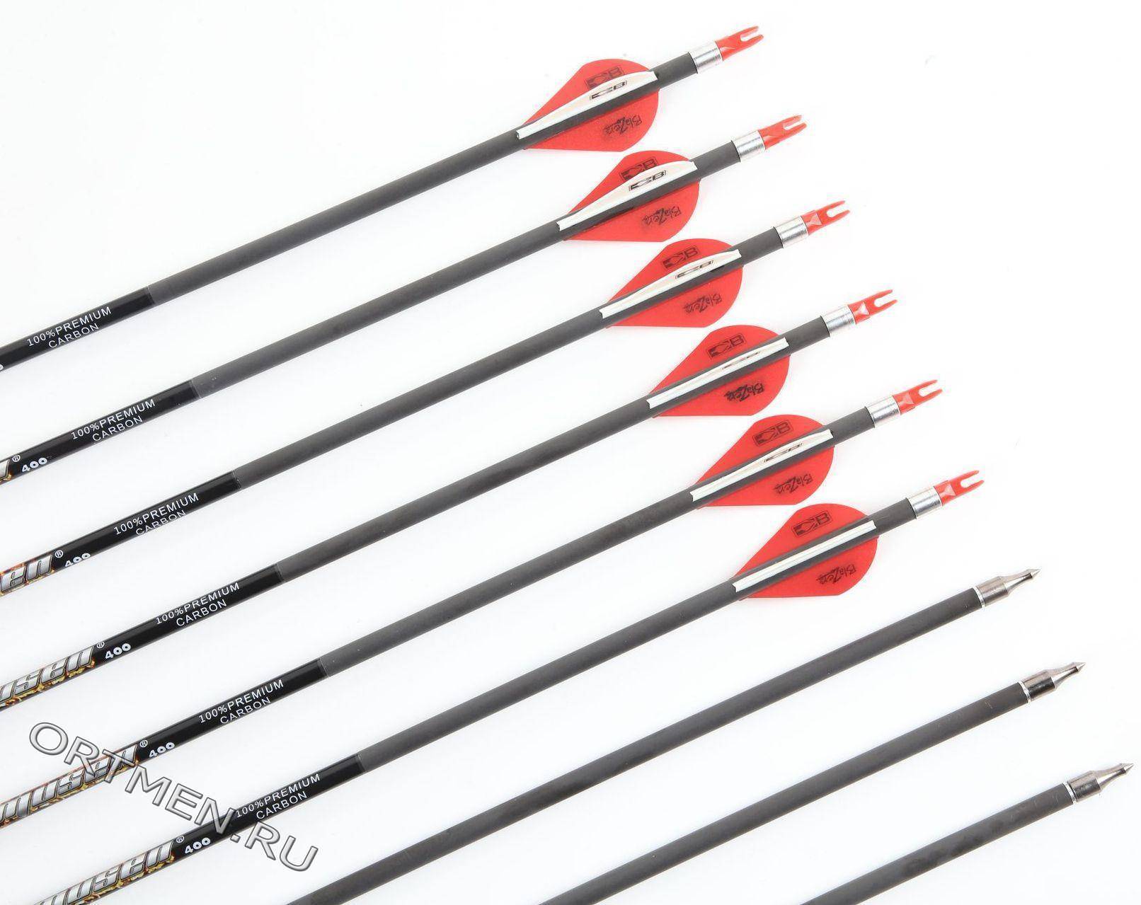  Стрела лучная карбоновая MUSEN Pure Carbon Premium 