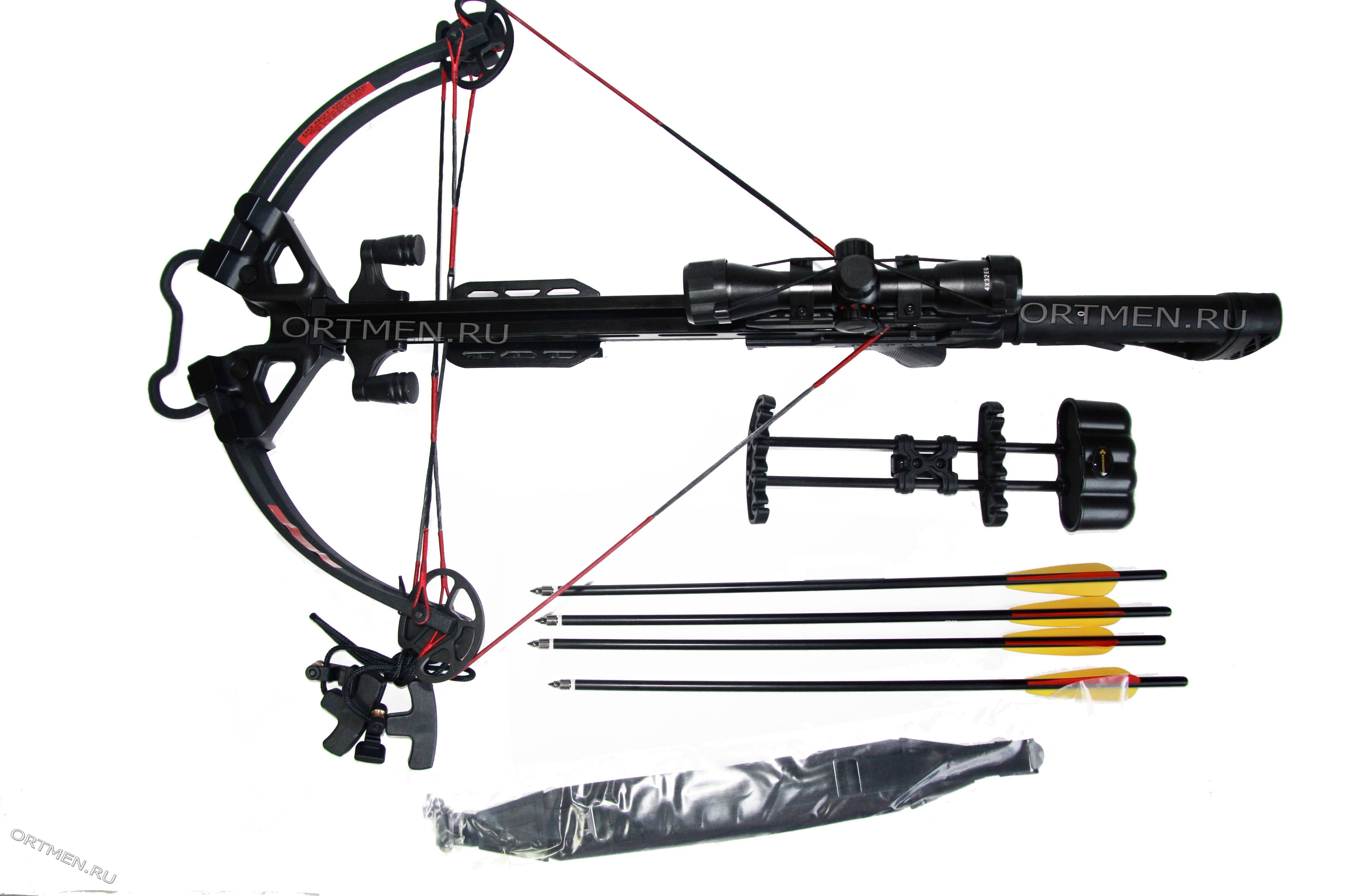 Арбалет блочный Man Kung MK XB52 черный