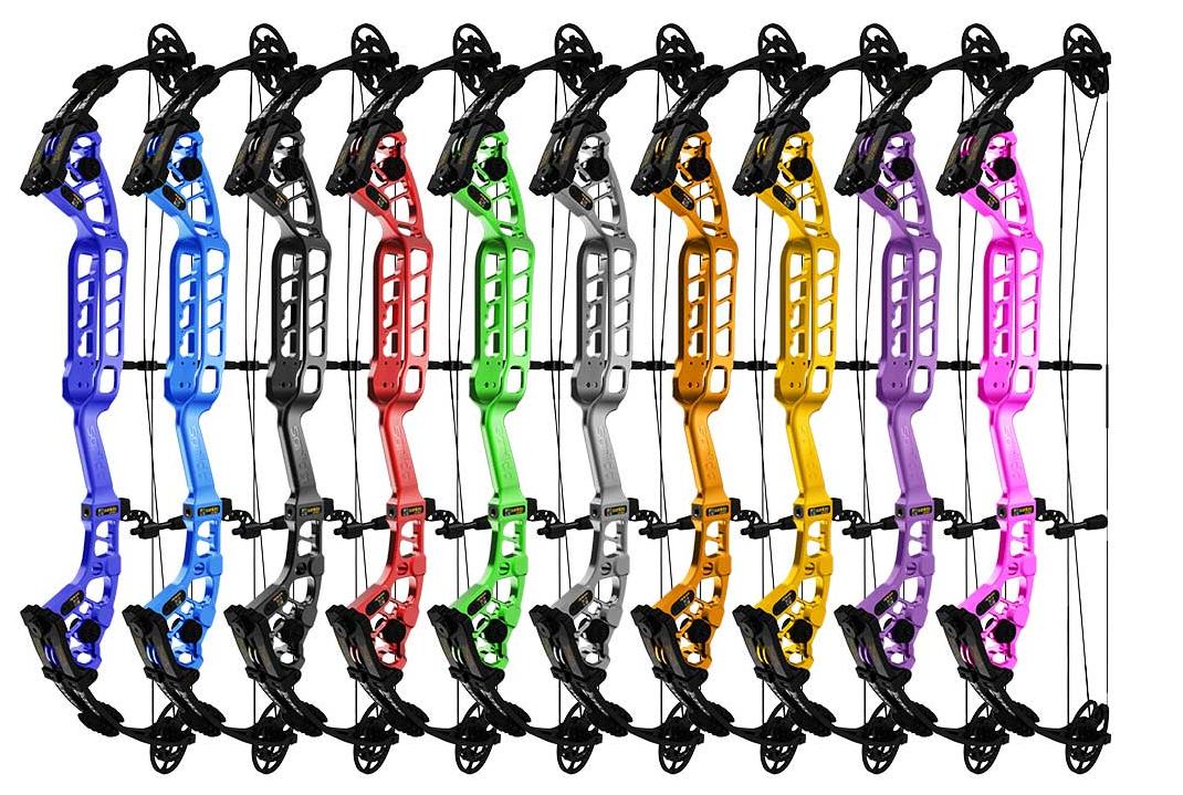 Спортивный блочный лук Sanlida Hero X10 2.0 37" Черный 50-60 26-29