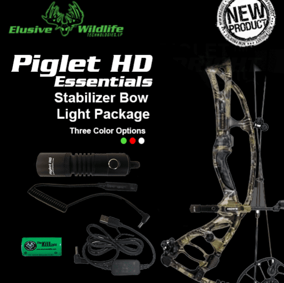 фото Фонарь для лука Kill Light Piglet HD PRO комплект мини Фонарь для лука Kill Light Piglet HD PRO комплект мини