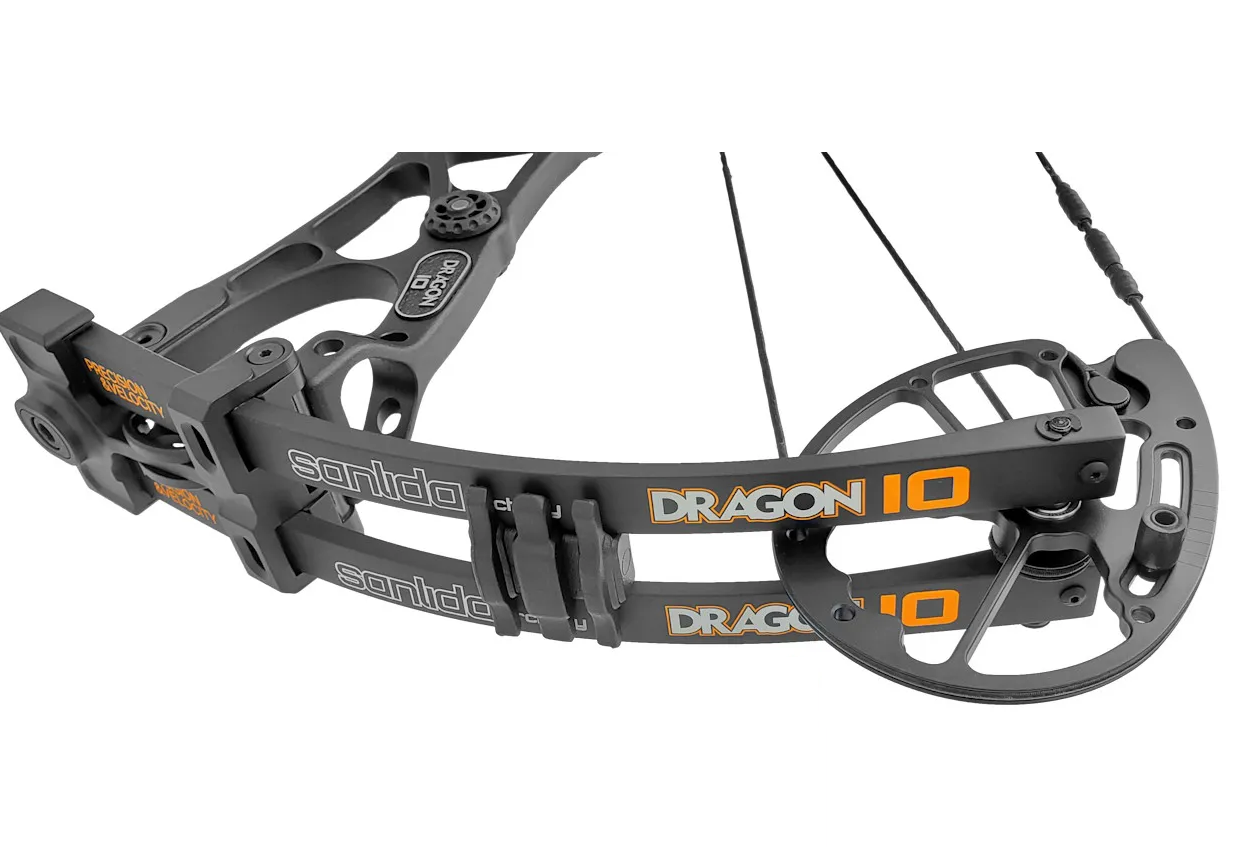 Запасные плечи для лука Sanlida Dragon 10 60-70 фунтов черные
