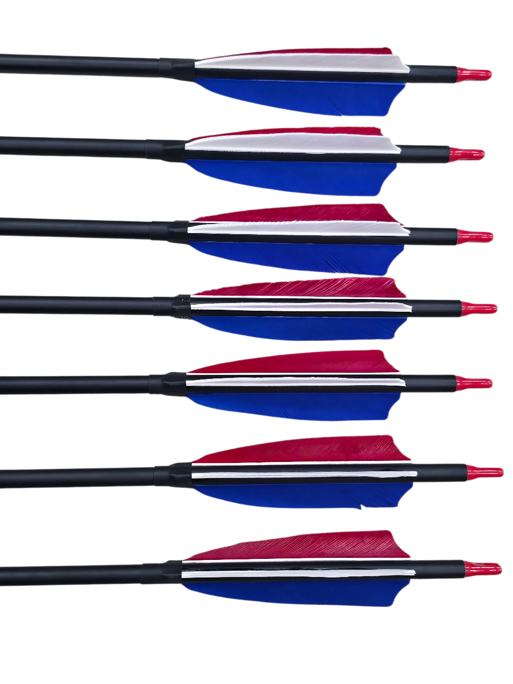 Стрела лучная Орёл натуральное оперение