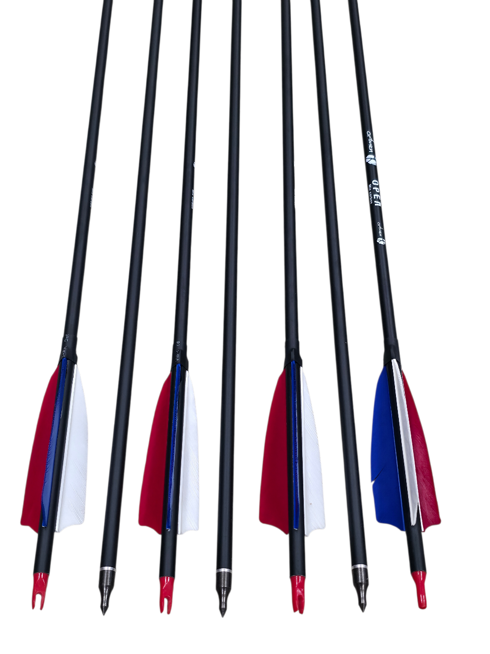 Стрела лучная Орёл натуральное оперение