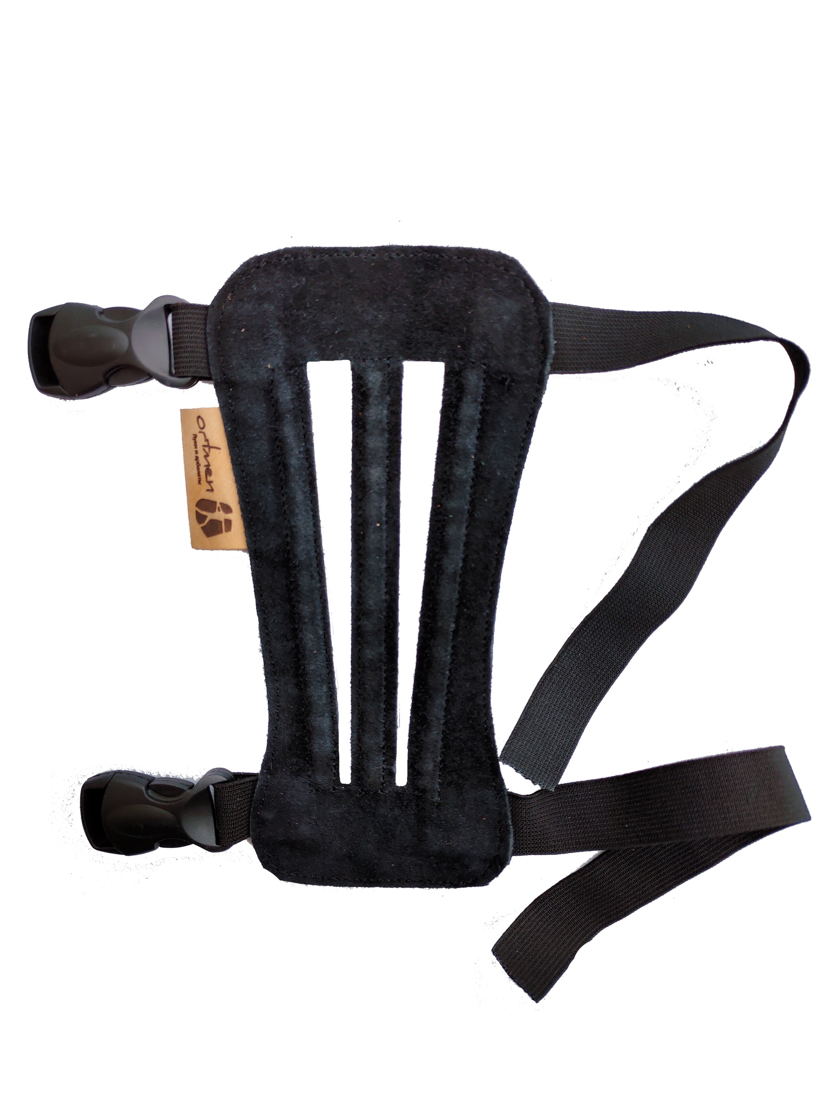 Крага легкая 20 (замша) черная