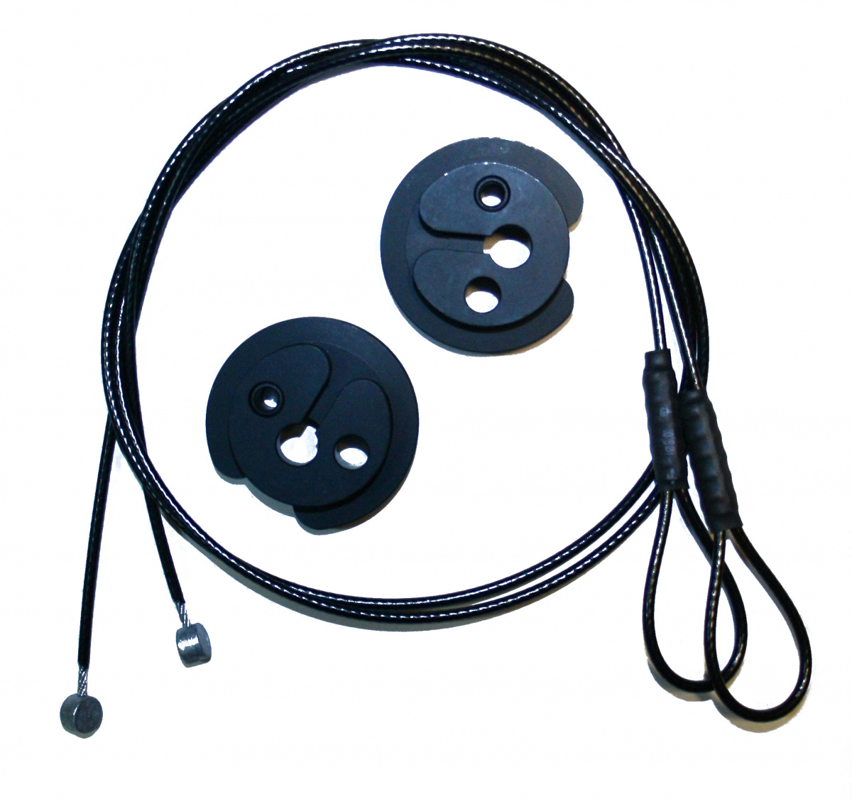 Комплект блоков с тросами для арбалета Гепард (черный)