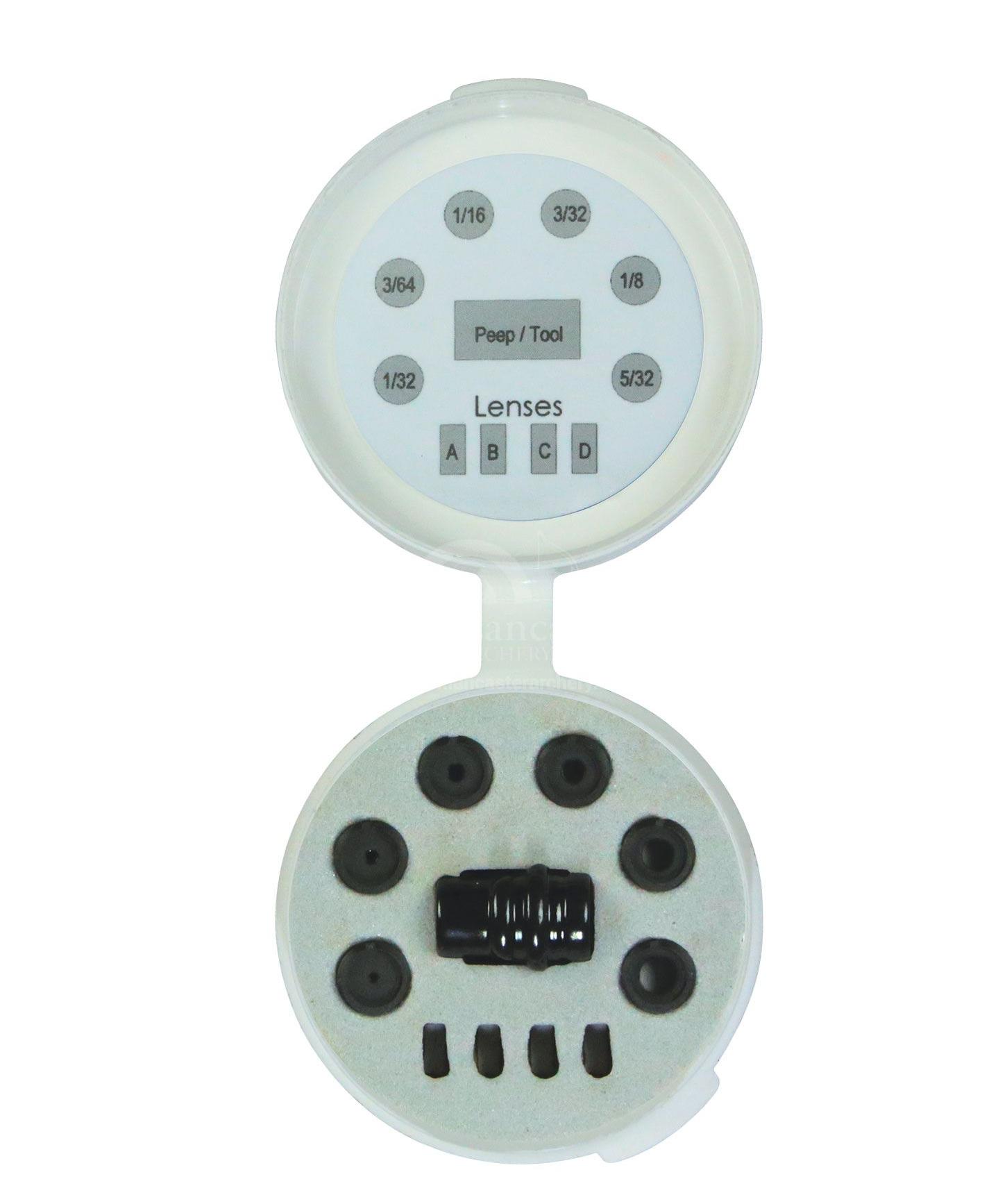 Пипсайт с набором апертур Hamskea STANDARD PEEP KIT Short Draw