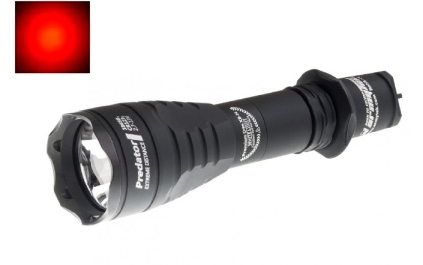 Фонарь Armytek Predator Красный