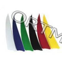 Оперение натуральное 3" белое