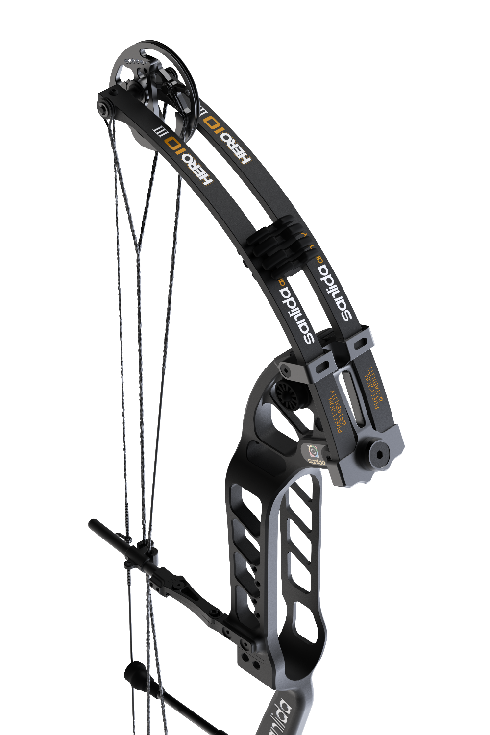 Спортивный блочный лук Sanlida Hero X10 III ver 3.0 37'' KIT