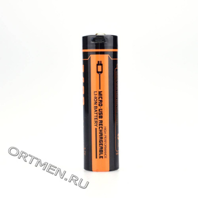 Аккумулятор 18650 FiTorch (3400 mAh) с зарядкой USB